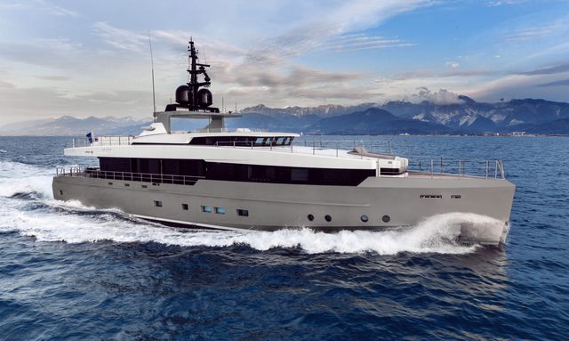 Sun Prince yacht Admiral Impero 37.5m aluminium platform