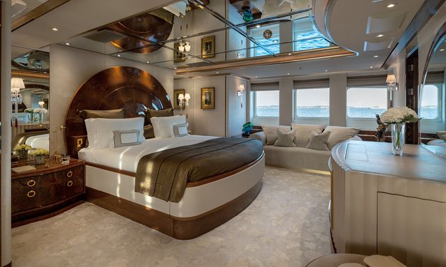 Alfa G yacht Duplex-Style Owner’s Suite