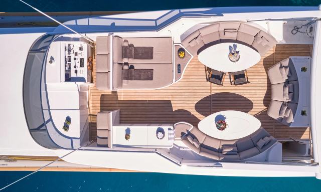 Tigra yacht Flybridge Features