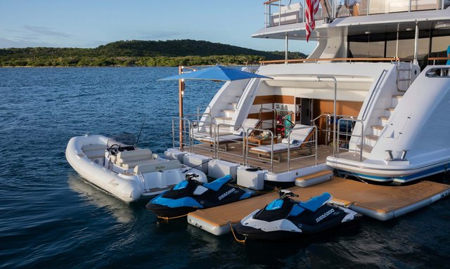 Skyler yacht Innovative Stern Area