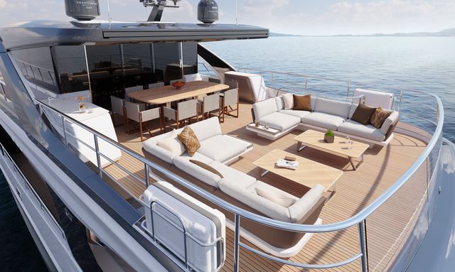 Jenny X yacht Super Flybridge concept