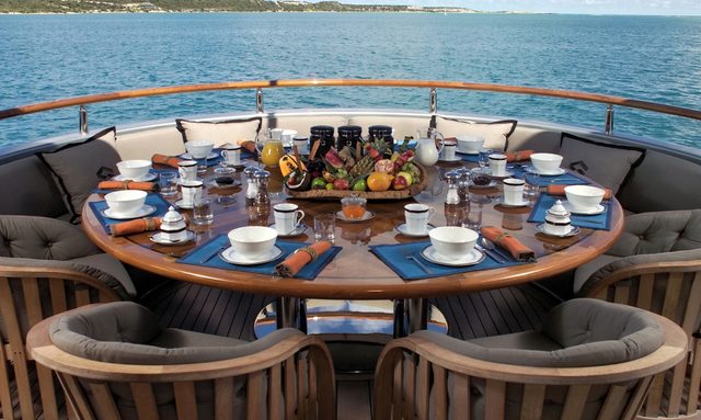 Silver Dream yacht Alfresco Dining Experience