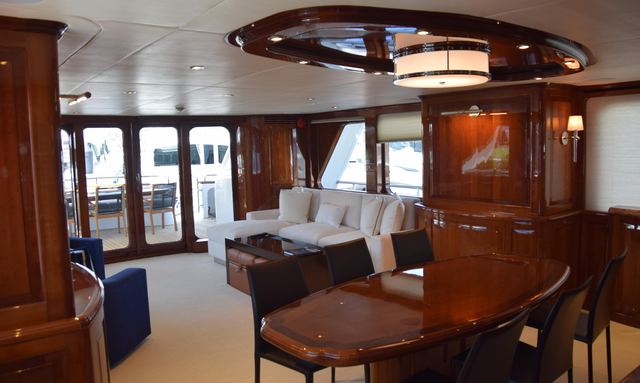 Driven yacht Luxurious Interiors