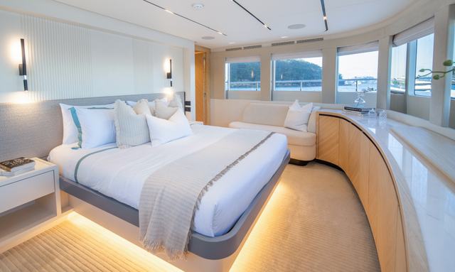 Bluestone 1 yacht Owner's Cabin