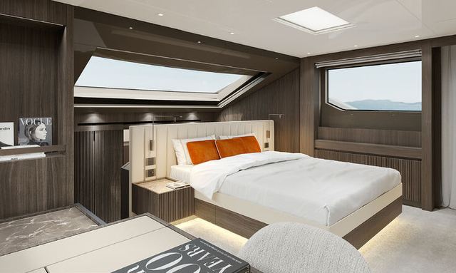 Match yacht Owner’s Suite with Side Access