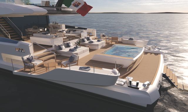 Mengi Yay NL 52 Plus yacht Huge Beach Club