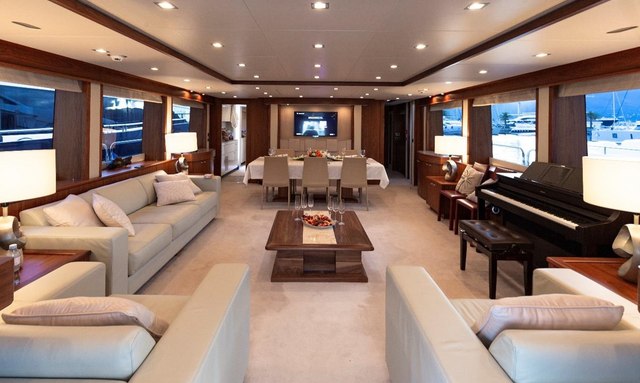 Round Midnight yacht Contemporary Interior