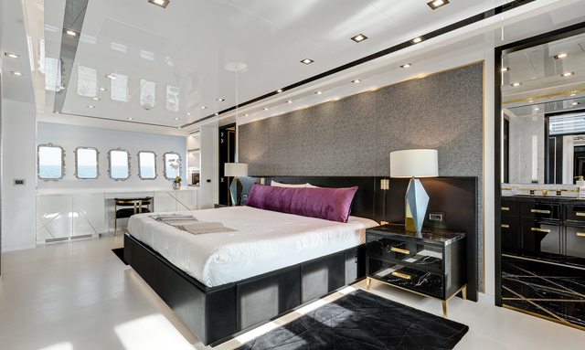 Da Vinci yacht Master Stateroom