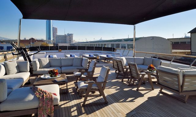 Stella Fiera II yacht Expansive Sun Deck
