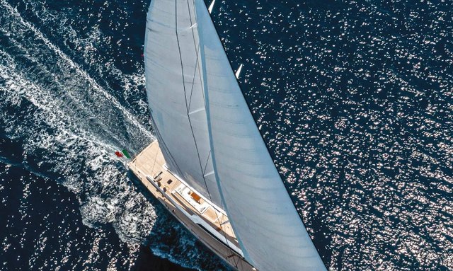 Audrey The First yacht Eco-Friendly Sails