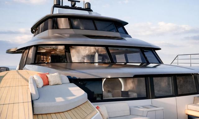 FPY120 / 01 yacht 35m catamaran with 14.8m beam