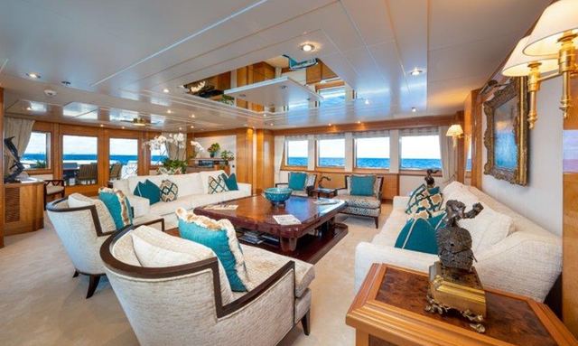 Supernova yacht Bridge Deck Sky Lounge