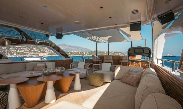 My Secret yacht Sun Deck