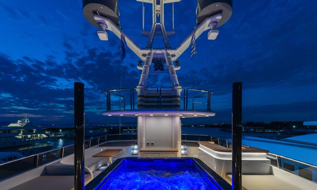 Invader yacht Deck Areas 