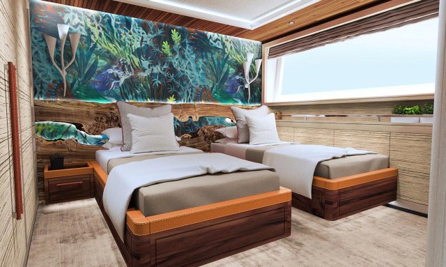 King Benji yacht Themed Guest Cabins