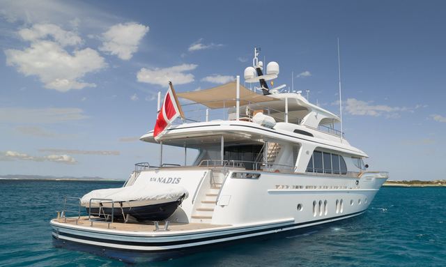 Vanadis yacht The Tender Lives on the Platform