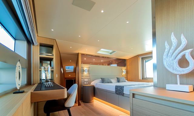 Eight13 yacht Private Owner's Stateroom