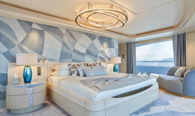 Sparta yacht Two Owner’s Cabins on One Deck