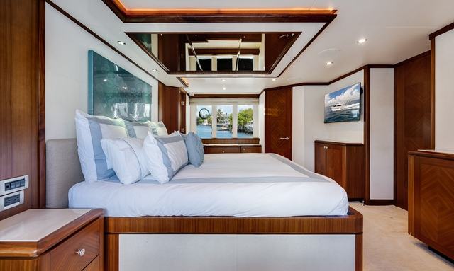 Theamata yacht Luxurious Owner's Suite