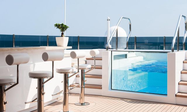 Almax yacht Swimming Pool 