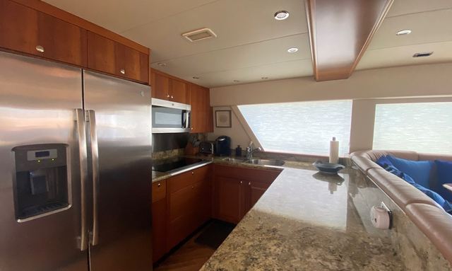 Life's a Journey yacht Country Kitchen Galley