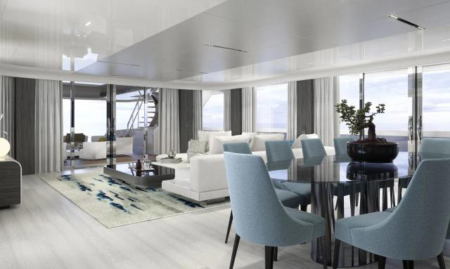 Legasea yacht Custom Interior by Luca Dini