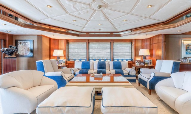 Petara yacht Main Saloon Views