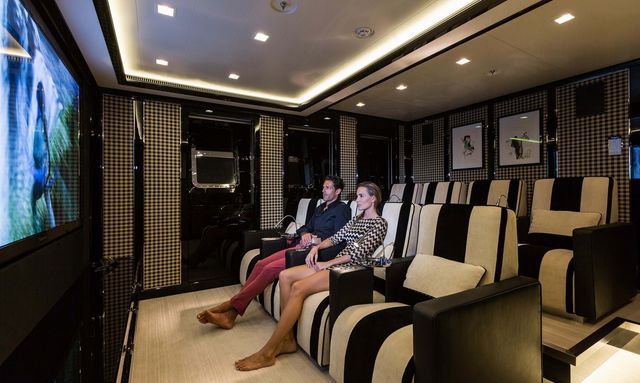 Axioma yacht Movie Theatre