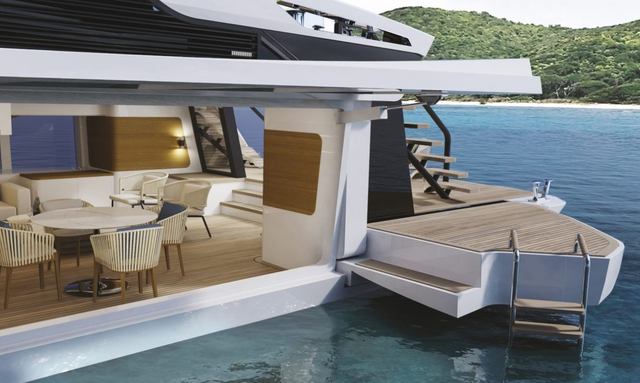 White Star yacht Water-Level Beach Club