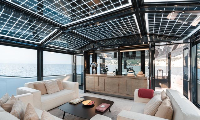 Motek yacht Solar Panel Roof