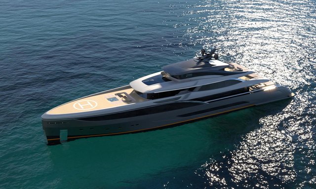 Wider 64 yacht Helicopter Platform