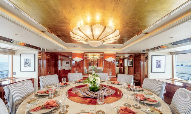 Starfire yacht Pre-Lalique Chandelier