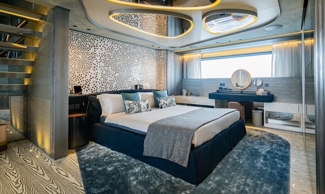 Pandion Pearl yacht Master Suite Excellence