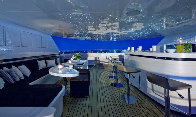 Mystic yacht Constellation Lighting