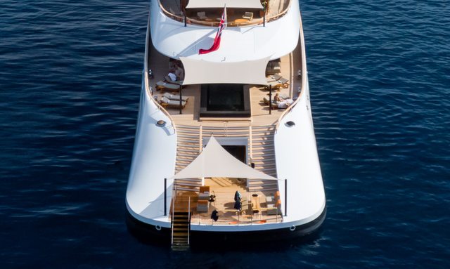 Pi yacht Cascading Stern Architecture