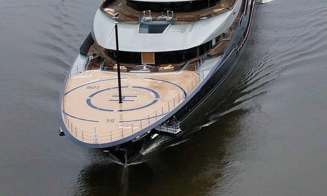 Luminance yacht Dual Helipads