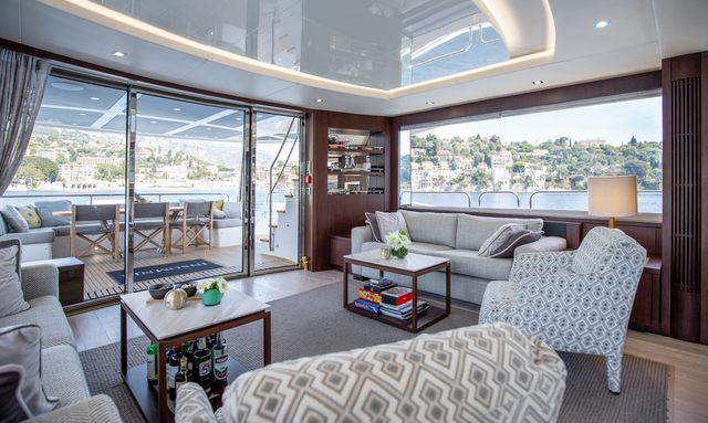 Insomnia yacht Maximized Interior Space