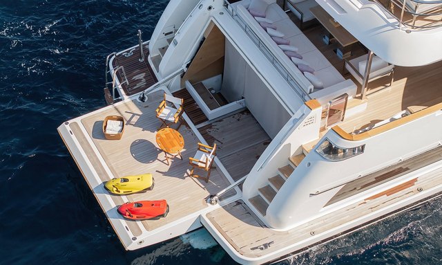 Sweet Lane yacht Main Deck Aft