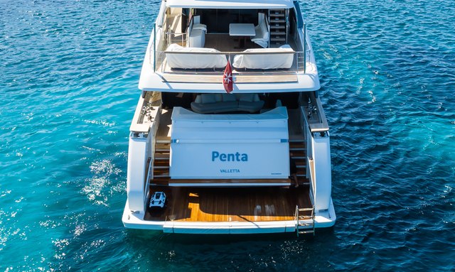 Penta yacht Beach Club with Fold Down Opening