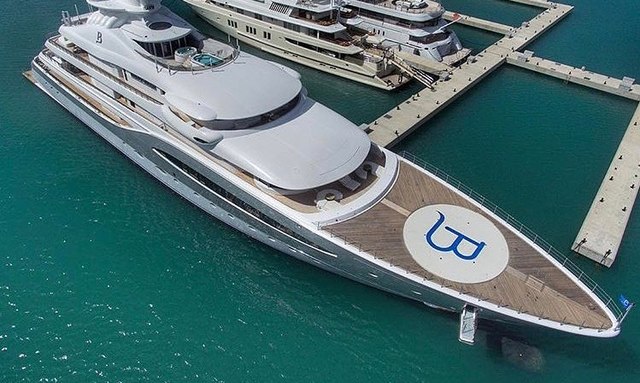 Mayan Queen IV yacht Touch and Go Helipad 