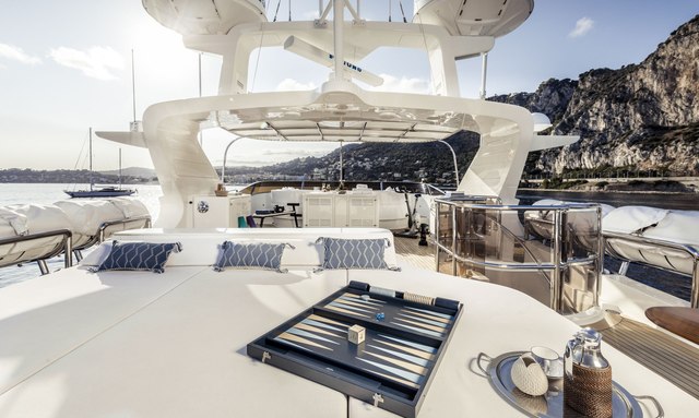 Soho yacht Sundeck Amenities