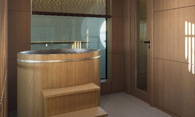 Sea Rover yacht Japanese Onsen