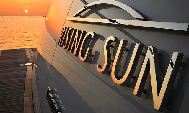 Rising Sun yacht Jon Bannenberg Design