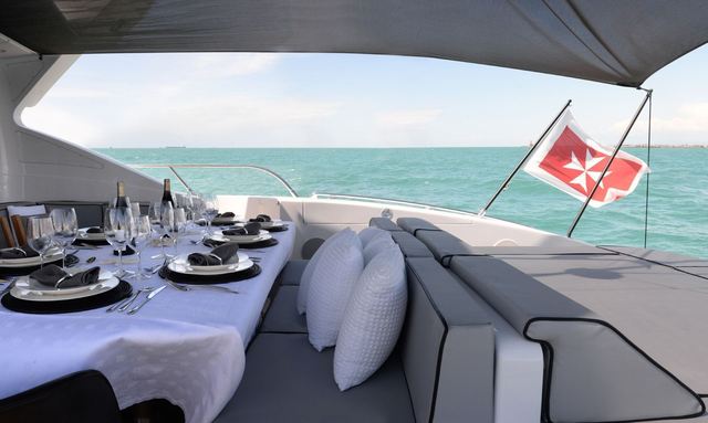 Only One yacht Convertible Dining Table