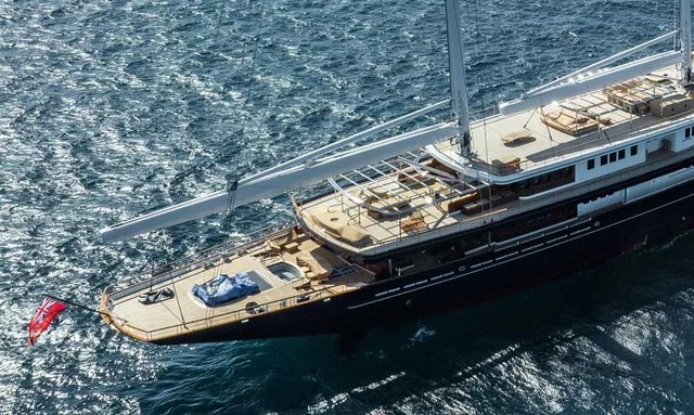 Koru yacht Aft Deck Pool