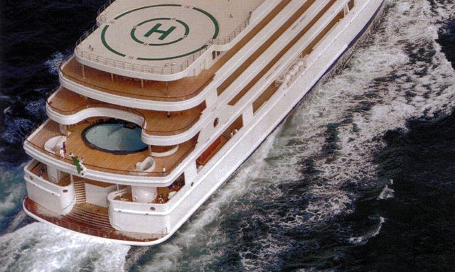 Al Salamah yacht Elevated Stern Pool Deck