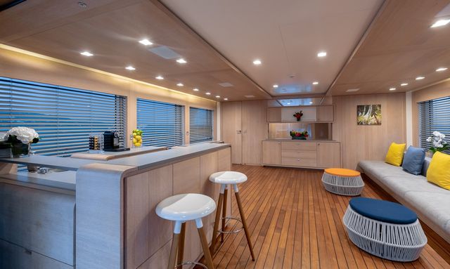 Sanctuary yacht Sky Lounge