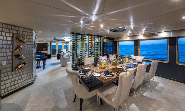 Sweet Escape yacht Distinct Interior Style