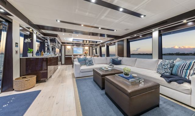 Favorite Child yacht Modern Salon