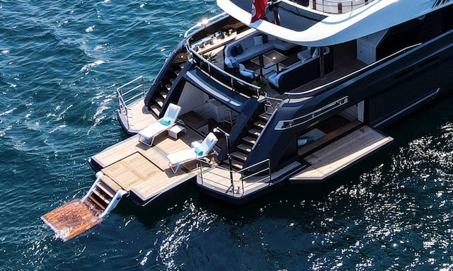 Tatiana V yacht Innovative Balconies